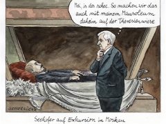 Seehofer bei Lenin