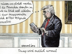 Trump wird normal