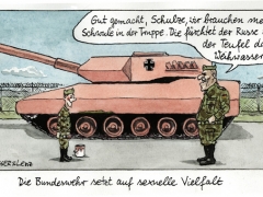 Bundeswehr, schwuler Panzer