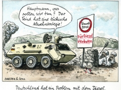 Diesel Problem für Deutschland