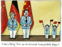 Merkel in China
