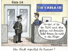 Ryanair, Pilot ohneTicket