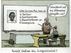 Sachsen, Integrationstest