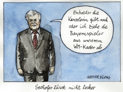 Seehofer lässt nicht locker