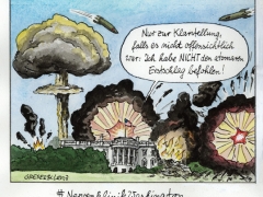 Trump befiehlt Erstschlag