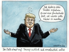 Trump entlässt sich selbst