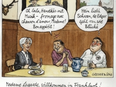 Lagarde in Frankfurt