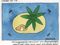 Trump-Drudel Nr. 14, Insel