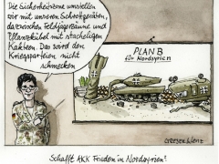 AKK Friedensplan Syrien