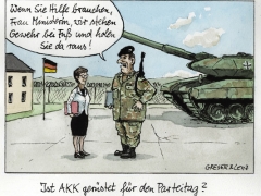 AKK, Bundeswehr, Parteitag