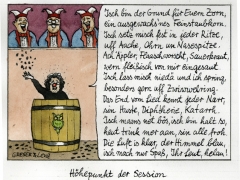 Feinstaubkorn in der Bütt