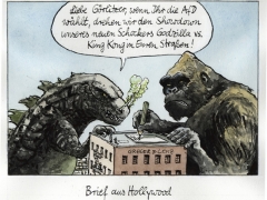 Görlitz, AfD, Godzilla, King Kong