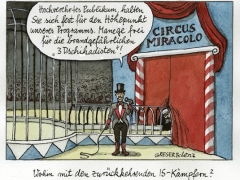 IS-Kämpfer im Zirkus