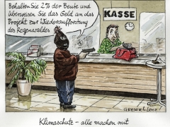 Klimaschutz, Bankraub
