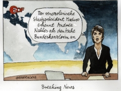 Maduro, Nahles Kanzlerin