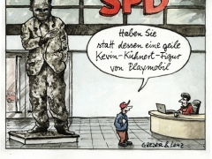 SPD Kevin Kühnert Figur