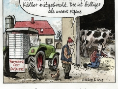 Bauernproteste, Milch