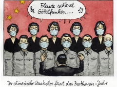 China, Beethoven, Corona