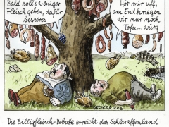 Schlaraffenland, weniger Fleisch