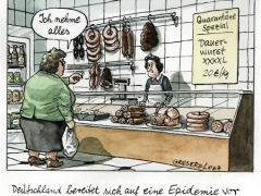 Corona-Quarantäne, Metzgere