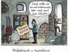 Frühjahrsputz, Flüchtlinge