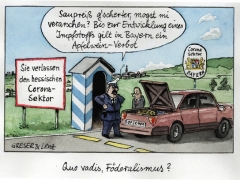 Corona, Föderalismus