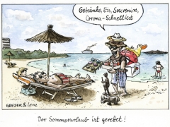 Strandhänder, Coronatest