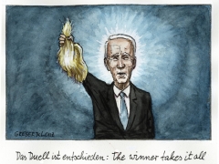 Biden mit Trumps Skalp