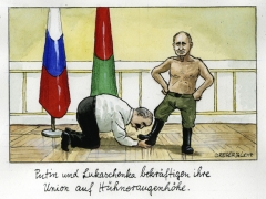 Lukaschenka und Pution