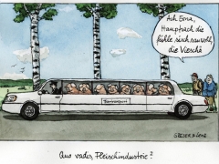 Tiertransport, Strechlimousine