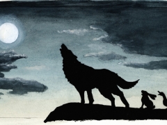 Staat und Recht, Wolf, Hase, Ente, Maus heulen