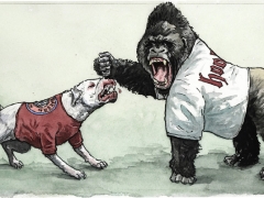 Hooligans, Affe Kampfhunf