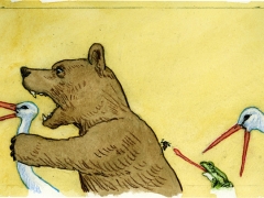 Staat und Recht, Frosch, Storch, Bär