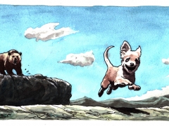 Staat-und-Recht, Bär und Hund