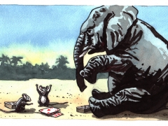 elefant und maeuse, skat