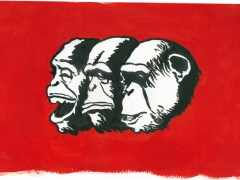 Staat und Recht, drei kommunistische Affen