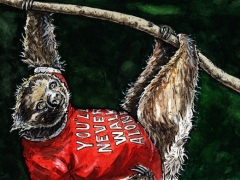 Rechteseite, Faultier