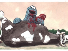 Staat und Recht, Krümelmonster frisst Kuh