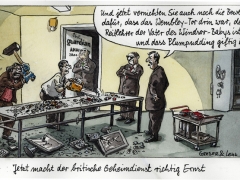 Brit. Geheimdienst macht Ernst