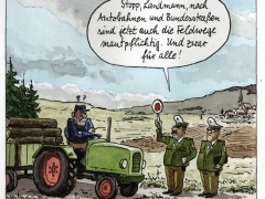 Große Koalition, Feldwegmaut