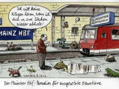 Mainzer HBF, Haustiere