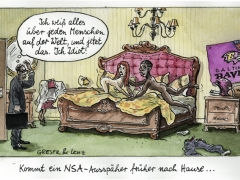 NSA-Späher, Frau geht fremd