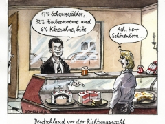 Wahlumfragen, Schönenborn, Bäckerei