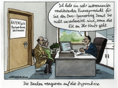 Zypernkrise, EU will ans Konto